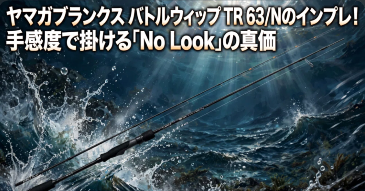 Yamaga Blanks BattleWhip TR 63/N Impression! The True Value of "No Look ...