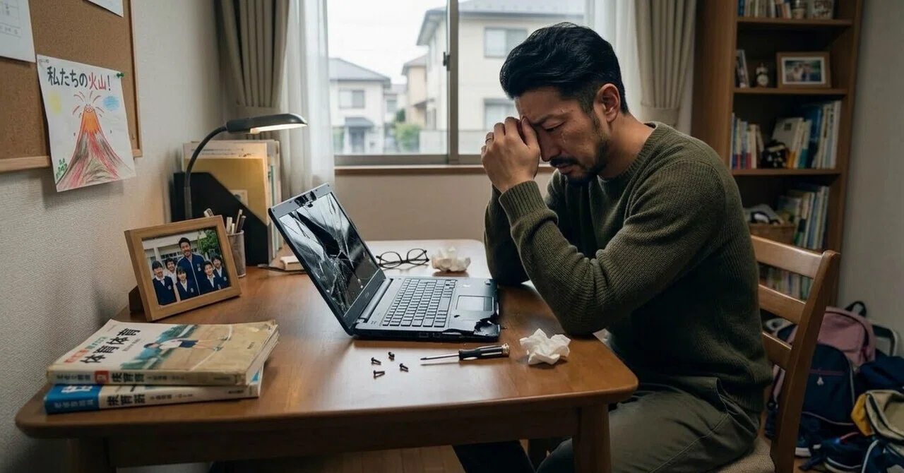 My computer...｜定時退勤マッチョ教員@AI開発
