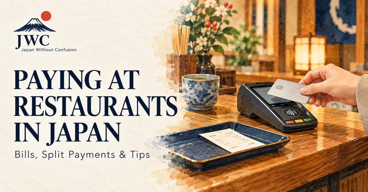 How to handle payment at restaurants in Japan? Basics of register ...