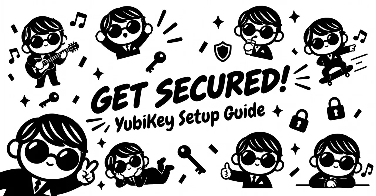 Setting up the YubiKey 5C NFC｜ちーぱぱ