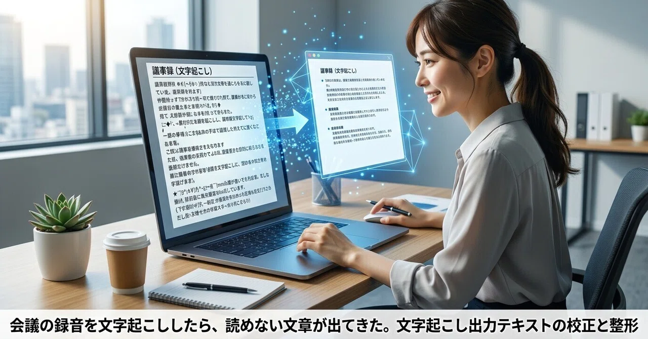 Proofreading and Formatting Transcribed Text When You Get Unreadable ...