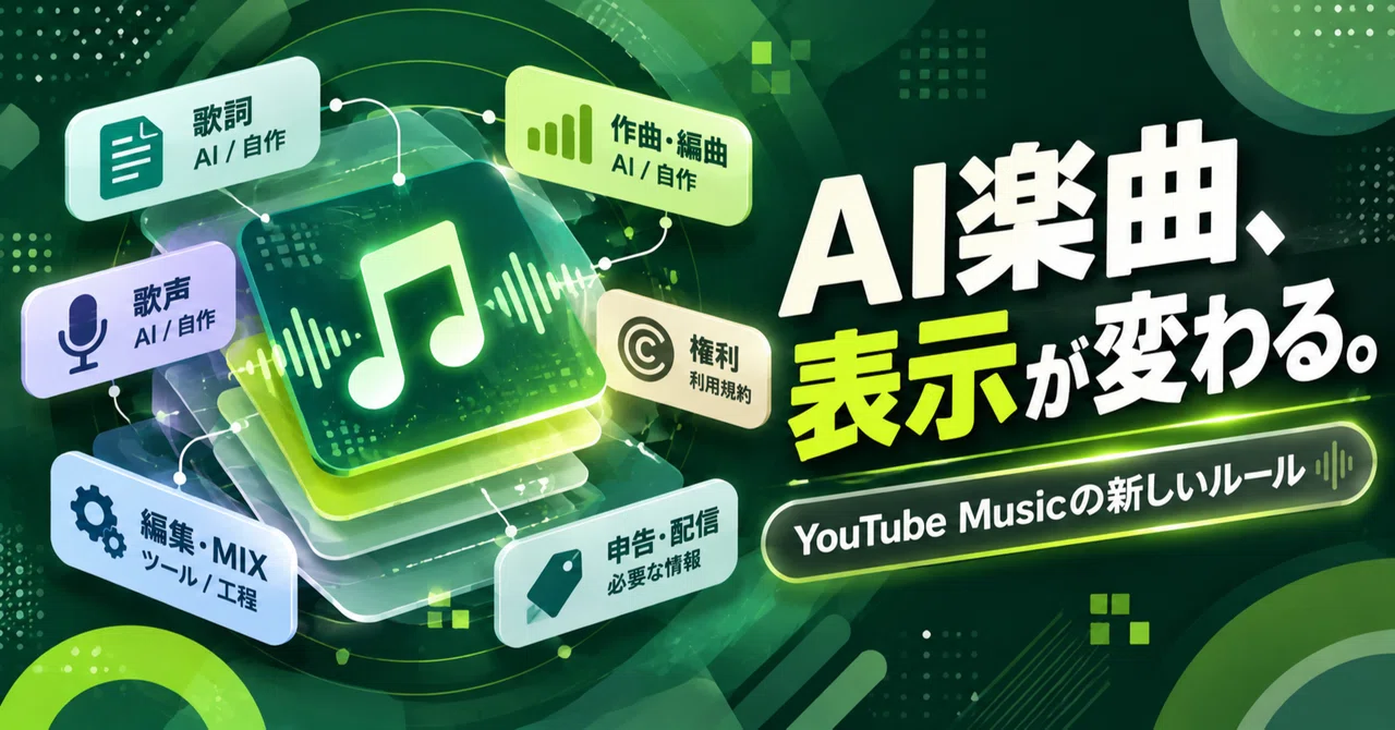 Introduction of AI labels on YouTube Music. How will production logs ...