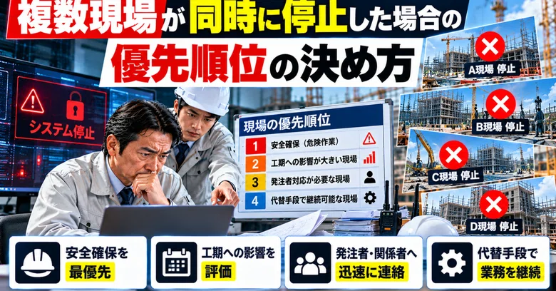 What if multiple construction sites stop at the same time? Restoration ...