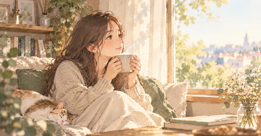 I'm bad at resting, so I started practicing how to rest｜なご｜心穏やかに生きる
