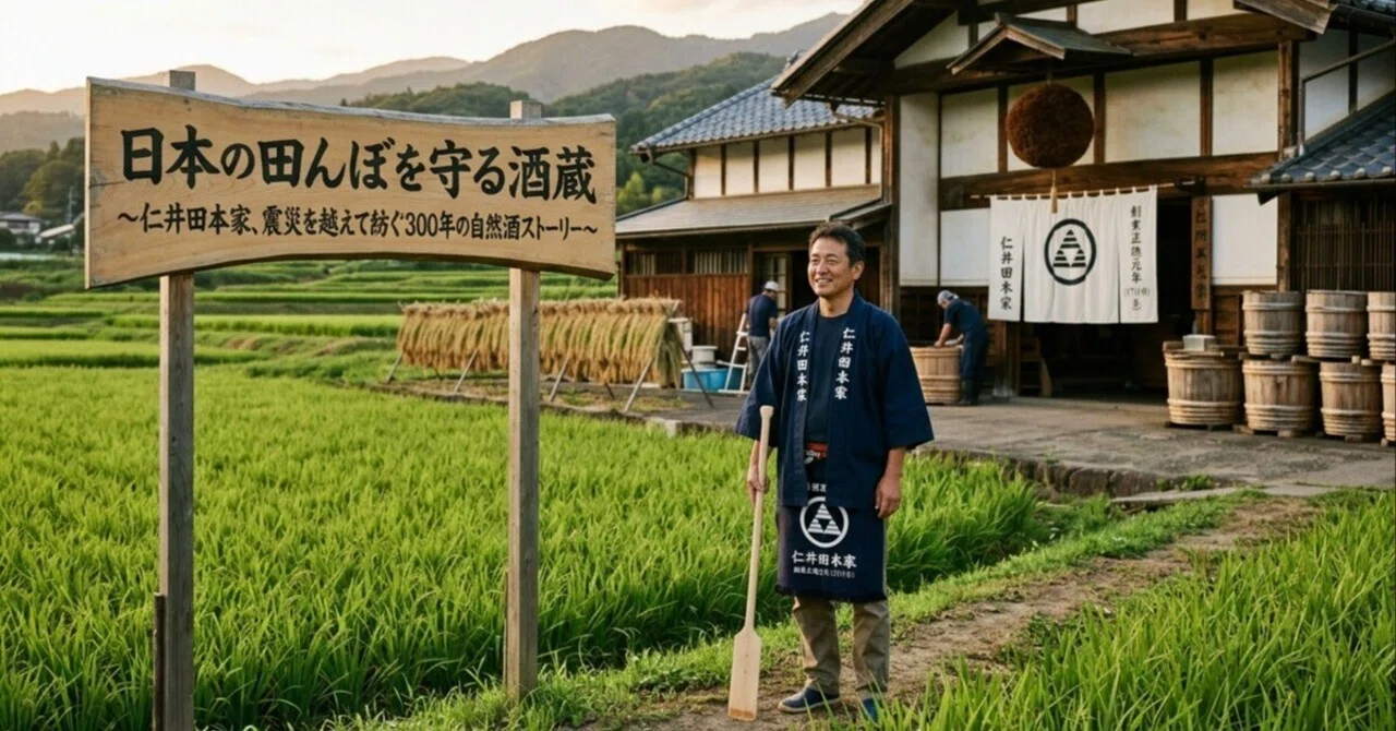 A Sake Brewery Protecting Japan's Rice Fields: Niida Honke, a 300-Year ...