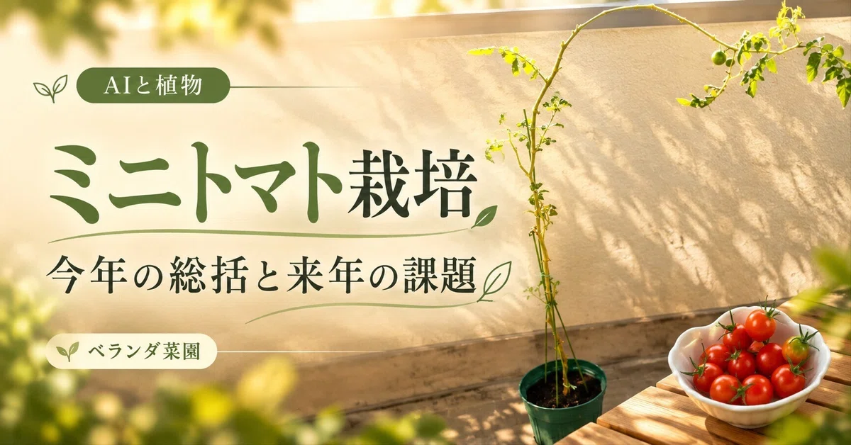AI and Plants | After My First Time Growing Cherry Tomatoes. Lessons ...