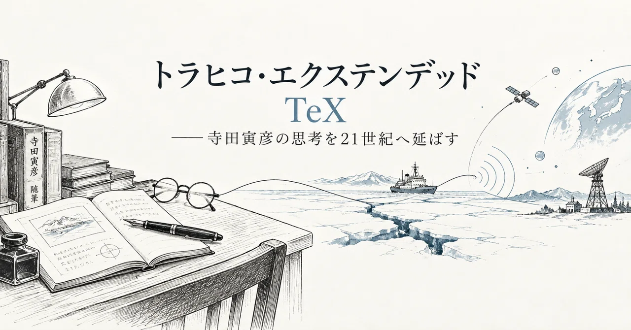 Torahiko Extended (TeX) 002｜科学雑誌を読もうぜ