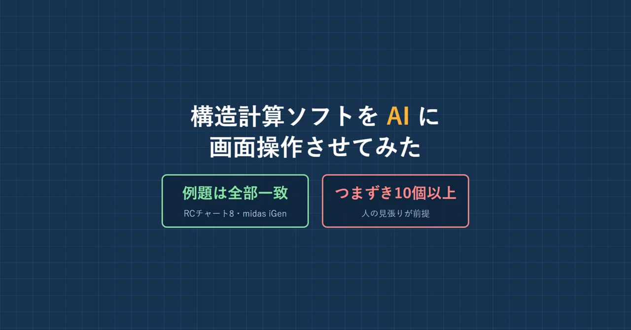 I Had an AI Operate Structural Calculation Software: All Examples ...