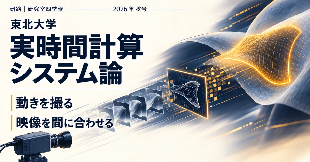 Tohoku University | Real-Time Computing Systems Theory — Keeping Images ...