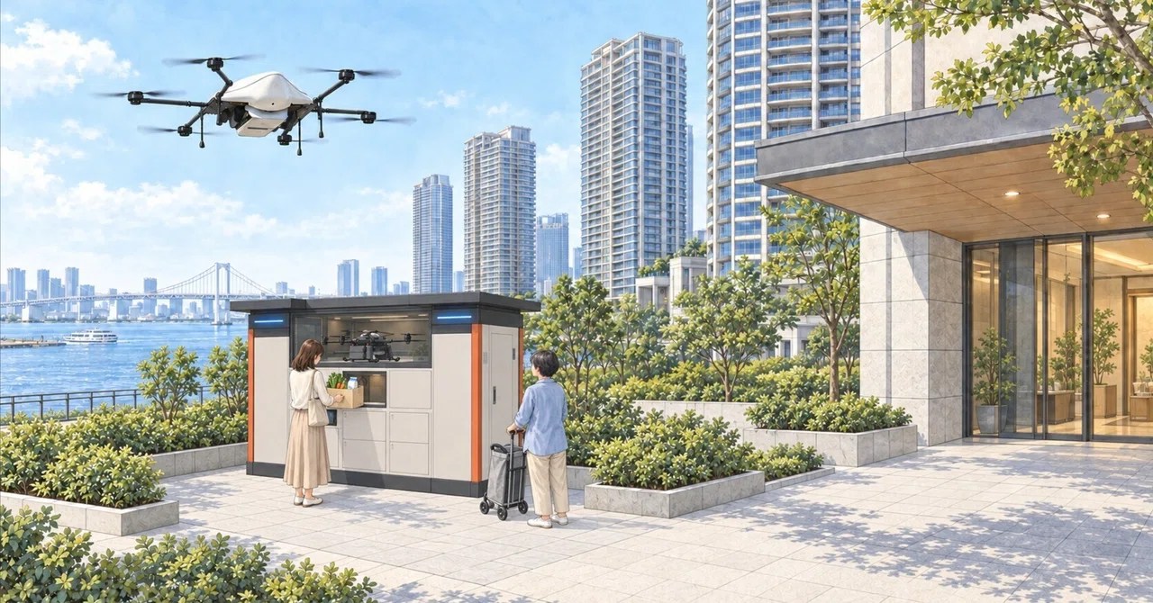 Drone Delivery at Waterfront High-Rise Condominiums: Tokyo Metropolitan ...