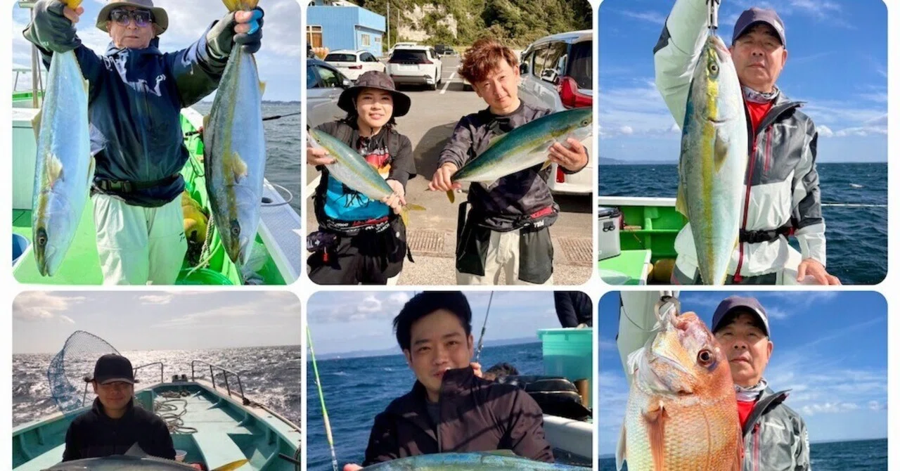 最新の釣果ブログ of あまさけや丸 松輪＆剣崎の釣り船 江奈港