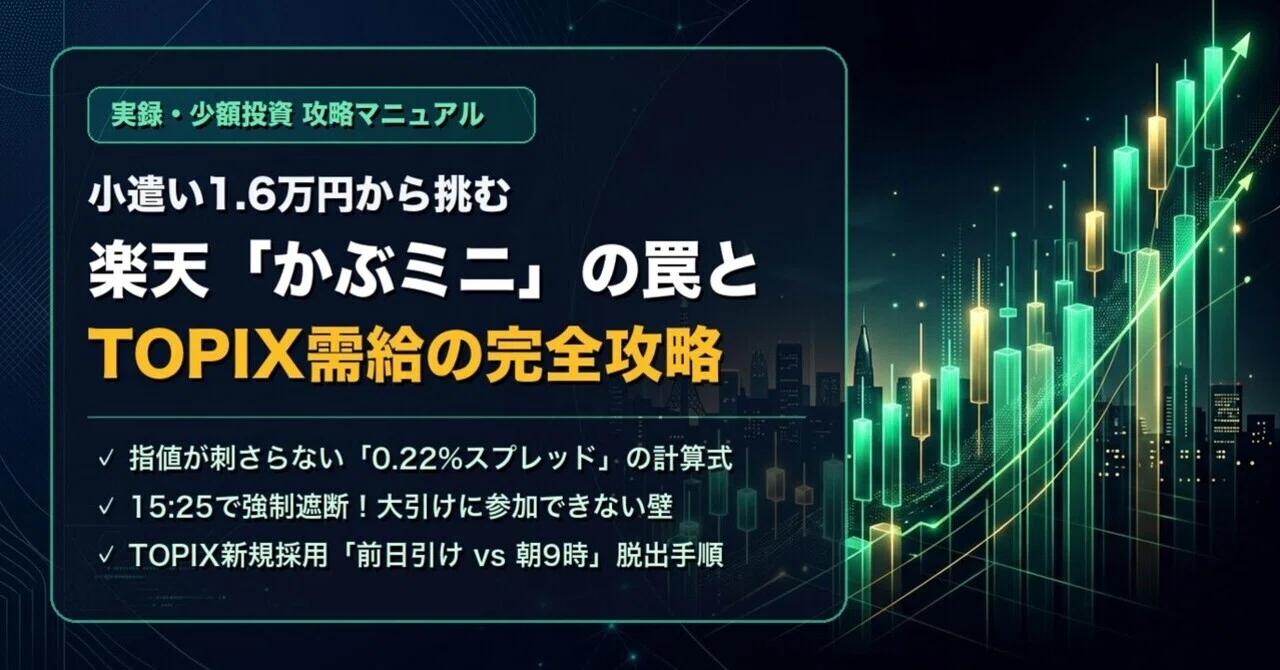 [Why won't my order fill?] The trap of Rakuten Securities' 