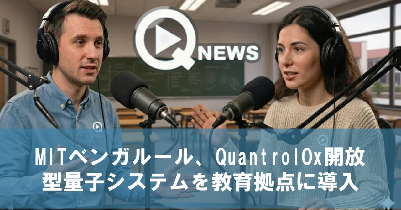 MIT Bengaluru Introduces QuantrolOx Open Quantum System as Educational ...