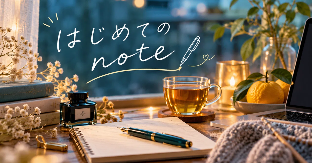 My first note. A 30-something office worker, starting to write today.｜柚木 千遥