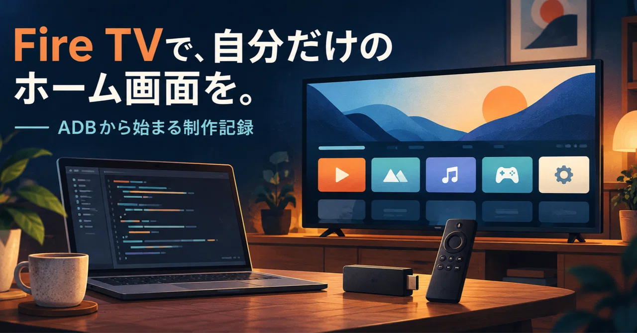 Make Fire TV your own home screen. From ADB connection to large app ...