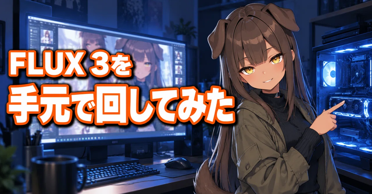 FLUX 3 Image KleinをVRAM 16GBのローカルで試した|2人の服は入れ替わらなかった