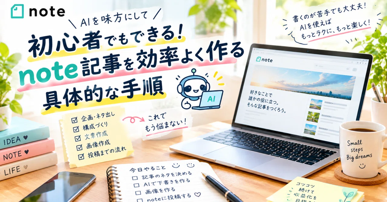 How to efficiently create note articles using ChatGPT! 5 steps even ...