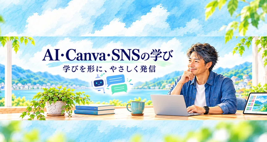 Note 40s AI・Canva・SNSの学び|信昭|note