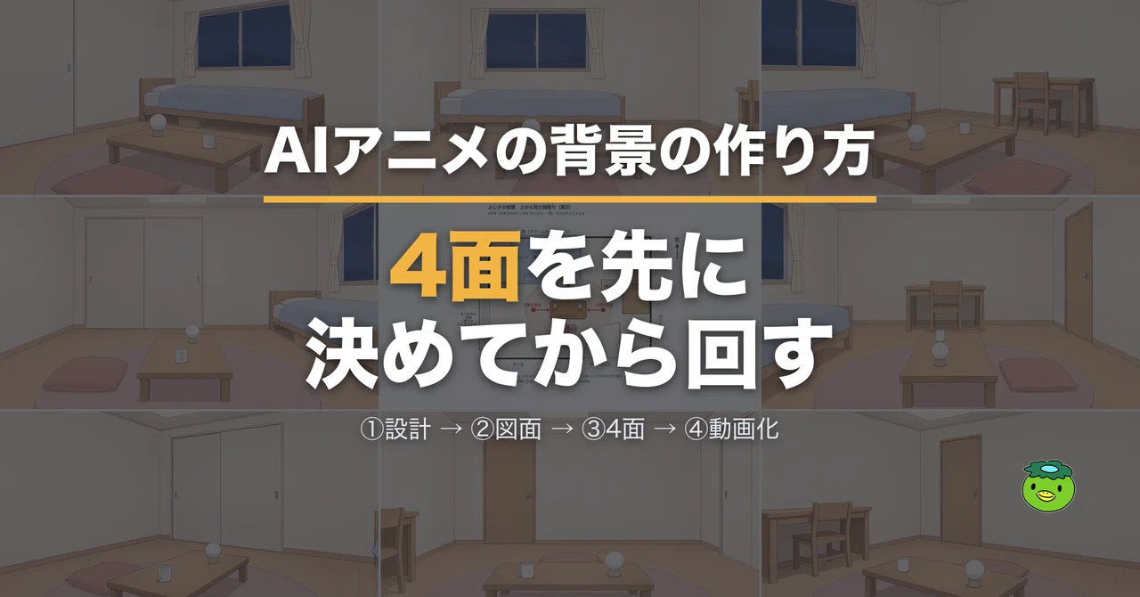 I created the background for my AI anime room in the order of design ...