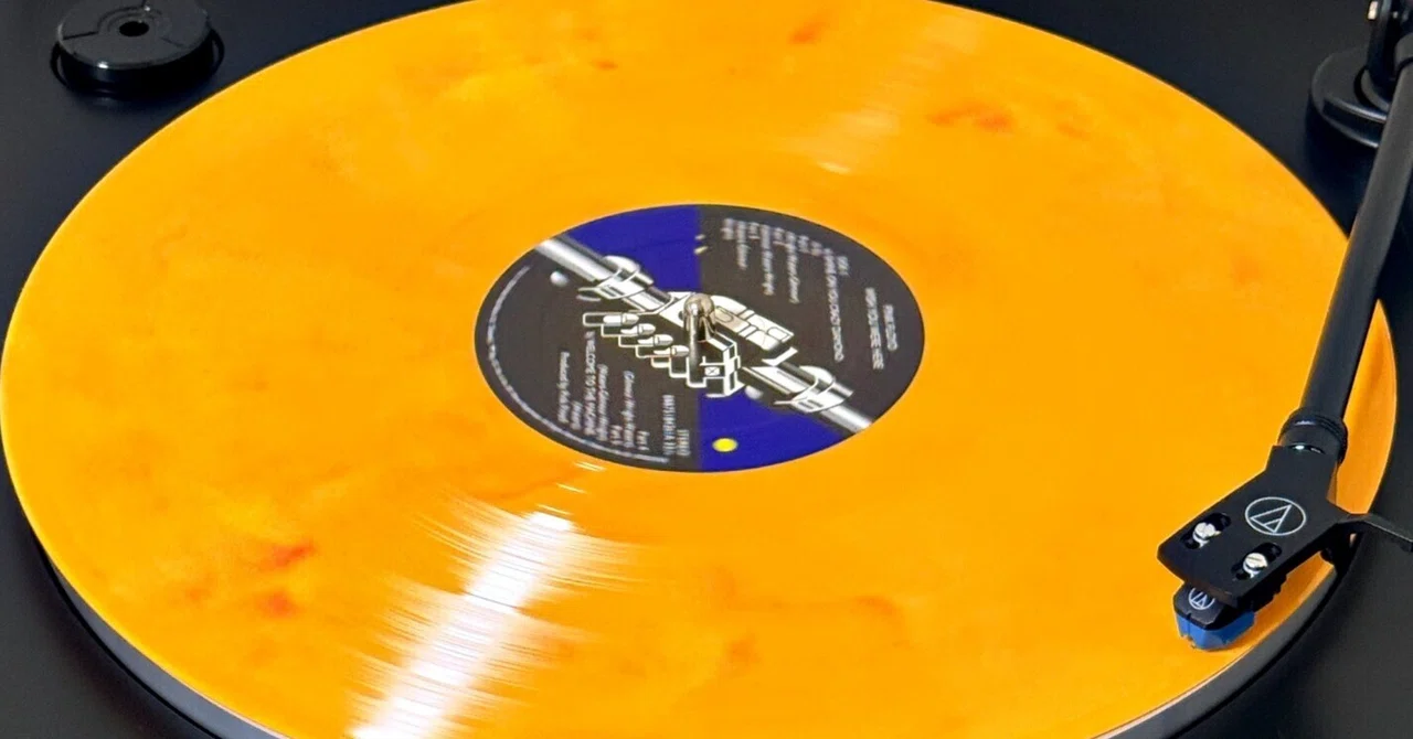 I bought a brand new record for the first time in a very long time ...