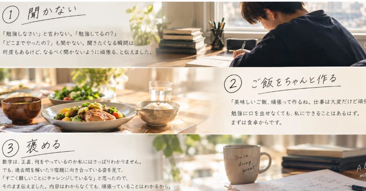 The Three Promises of a Mother Who Decided to Stop Saying 'Study ...