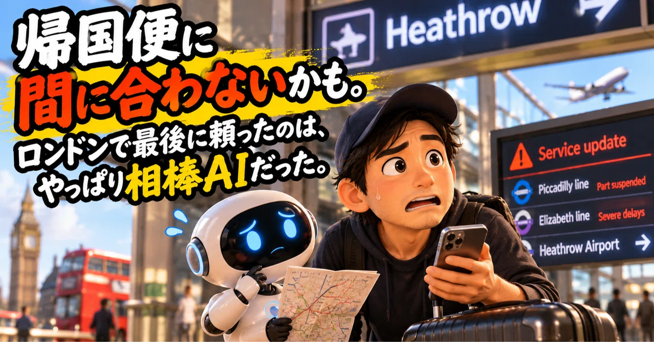 I might not make my flight home!!!!! Once again, my AI sidekick was the ...