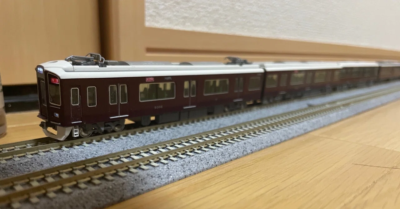 Hankyu 9306 formation has finally become an 8-car train｜しょうゆ