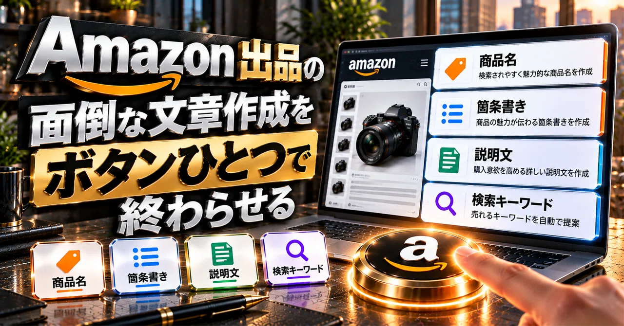Finish the tedious task of writing Amazon product descriptions with a ...