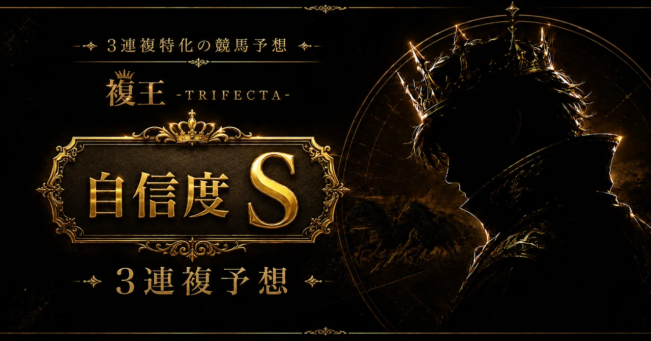無料公開 | 盛岡2R｜C2三組｜複王 -TRIFECTA-｜3連複特化