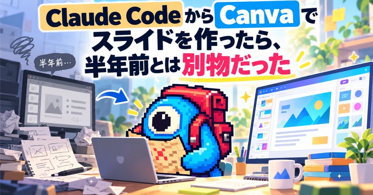 When I made slides in Canva using Claude Code, it was a different beast ...