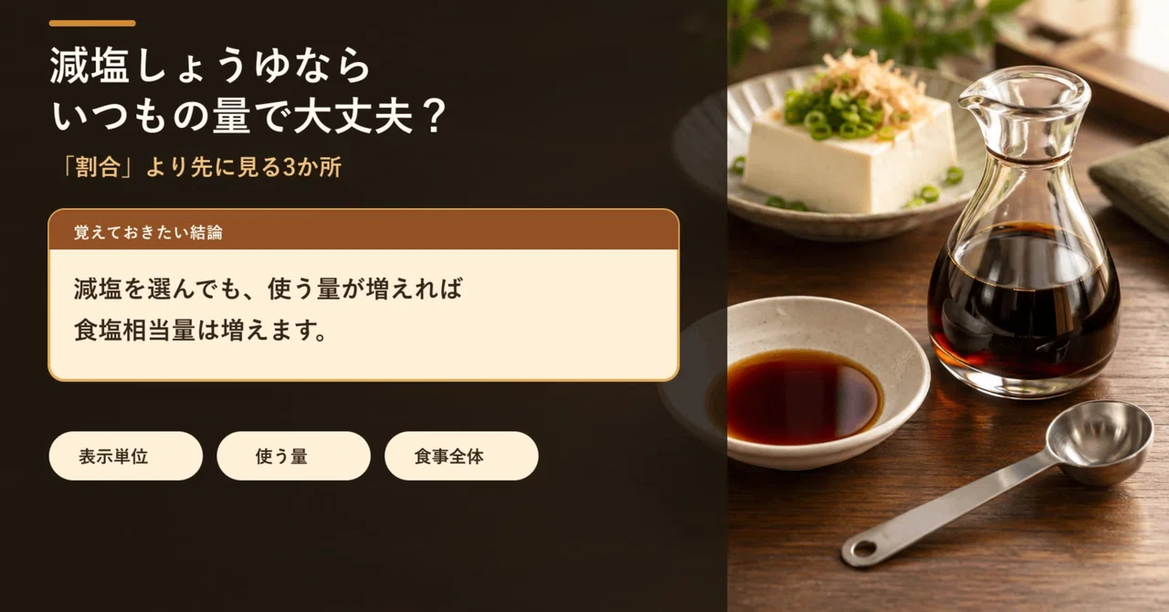 If you use reduced-sodium soy sauce, is the usual amount okay? 3 things ...