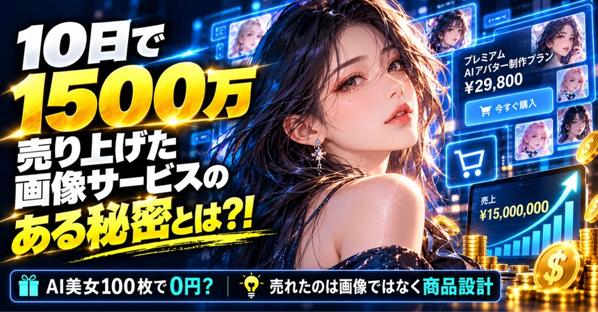 Who Else Notes To those who made 100 AI beauties but earned 0 yen. The overseas ...