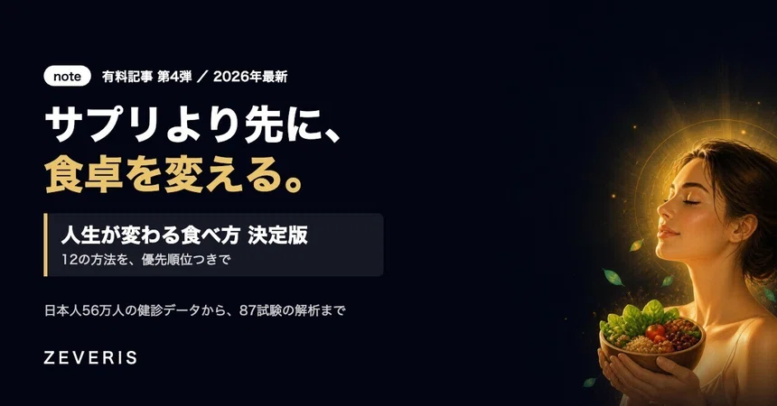 [2026 Latest] Before Supplements, Change the 
