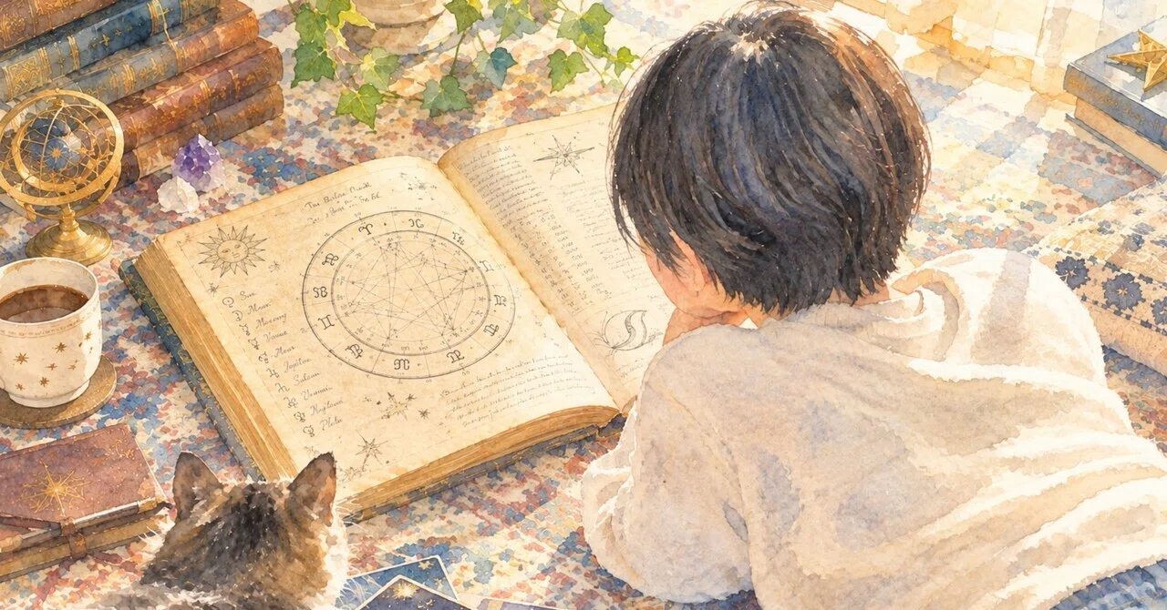 I felt healed after learning my moon sign｜アラフィフ女のホロスコープ活用生活