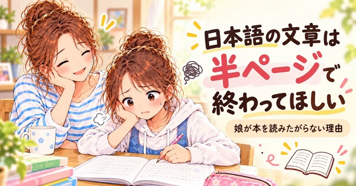 Why my daughter, who reads Japanese manga, doesn't want to read ...