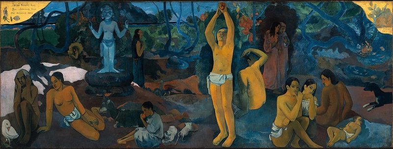 ゴーギャン Paul_Gauguin_-_D'ou_venons-nous