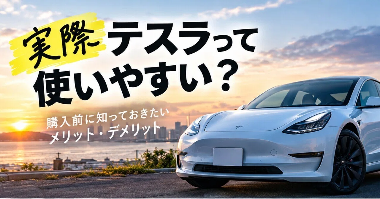 Is a Tesla Actually Easy to Use? Pros and Cons to Know Before Buying｜本質を語る。