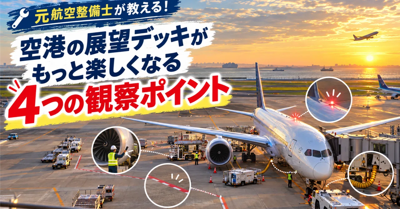 Taught by a former aircraft mechanic! 4 observation points to make the ...