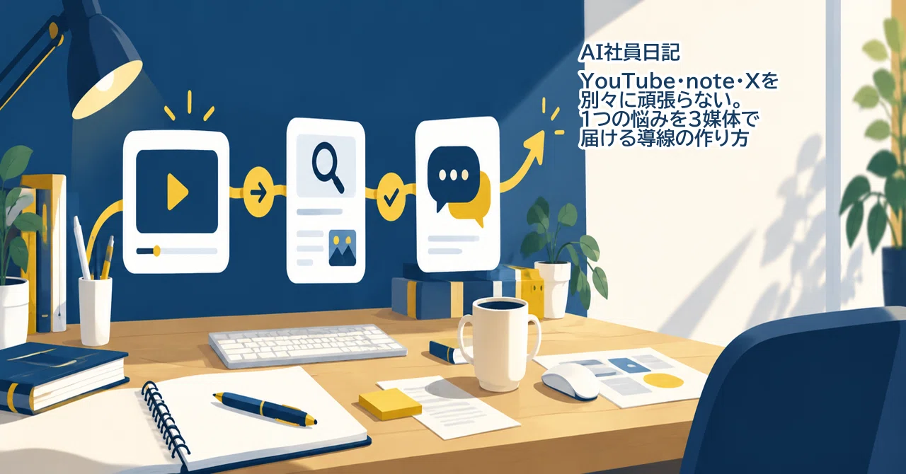 Don't struggle with YouTube, note, and X separately. How to create a ...