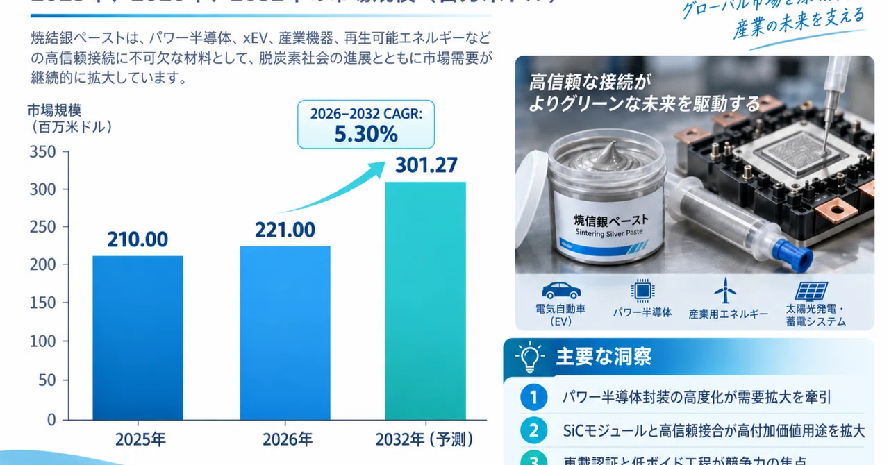 Sintered Silver Pastes - Global Market Share and Ranking, Overall Sales ...