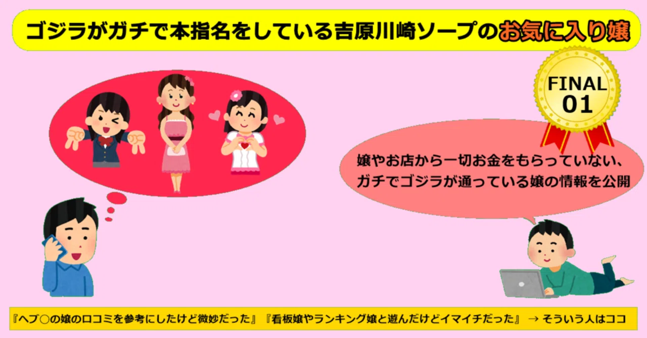 【業務連絡】オキニ嬢更新しました｜ゴジラ