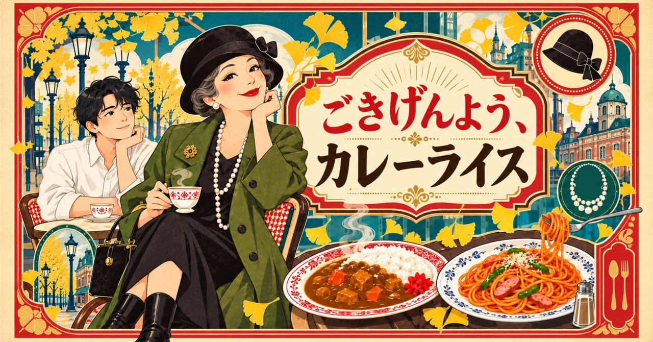 Good day, curry rice｜水玉