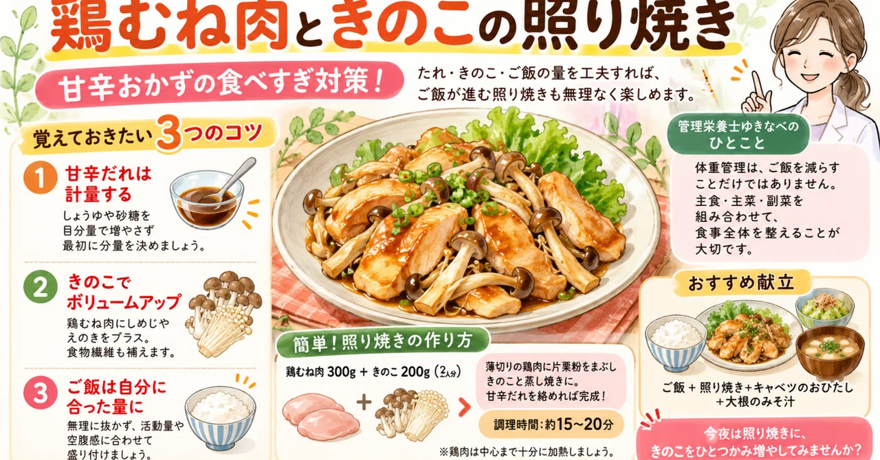 Chicken Breast and Mushroom Teriyaki Menu | Tips for Avoiding ...