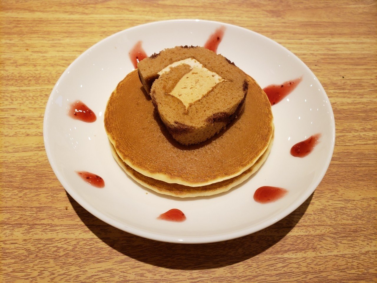 ベッセルイン千葉駅前 パンケーキプチ大食いチャレンジ シャーロック三毛猫 Note