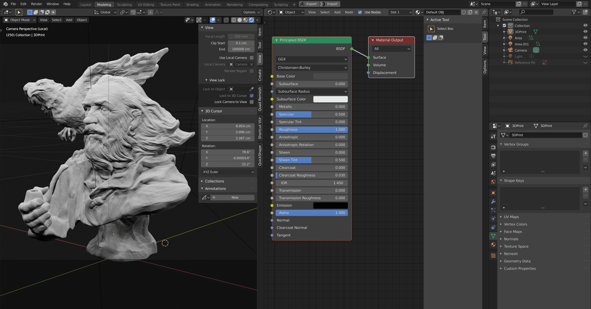 Zbrush Blender プロフィールアイコン Histone Note Zbrush Blender プロフィールアイコン Histone Note