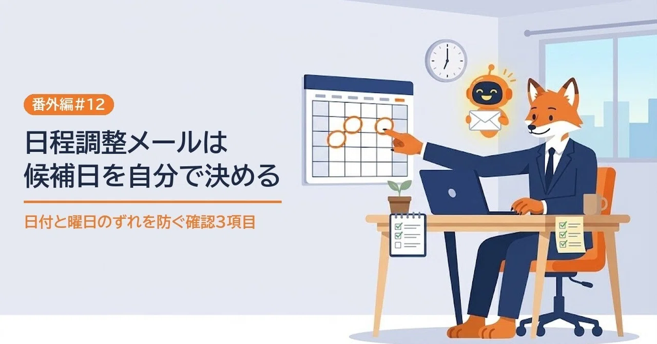 [Extra Edition #12] Asking AI to draft scheduling emails. A template ...