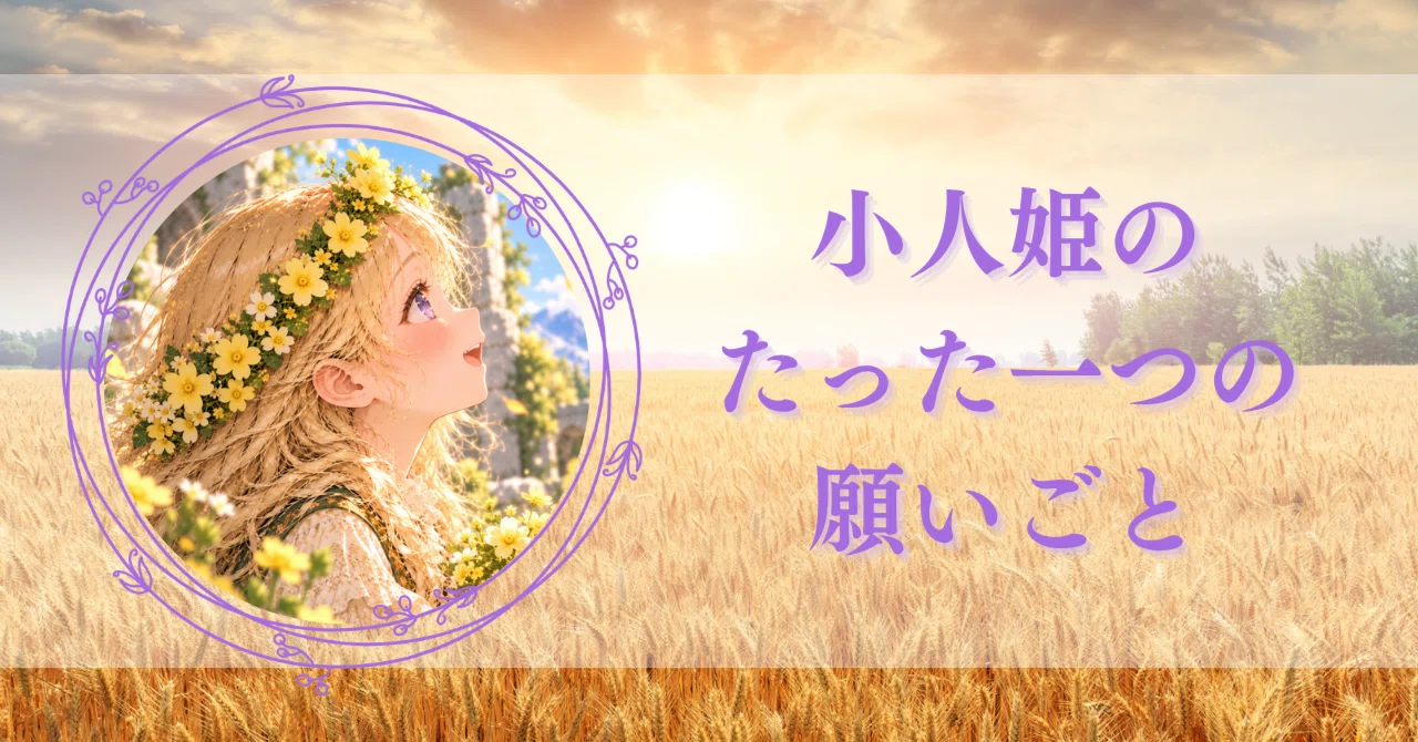 Fairy Tale 'The Dwarf Princess's Only Wish' (Episode 6/6)｜御原ちかげ