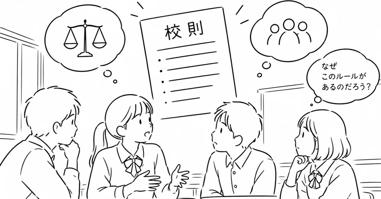 Is it easier to manage school rules if they are closer to 'laws ...