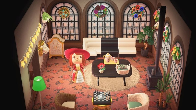 画像をダウンロード あつ森 シンプルなパネル ステンドグラス ホーム装飾と壁紙