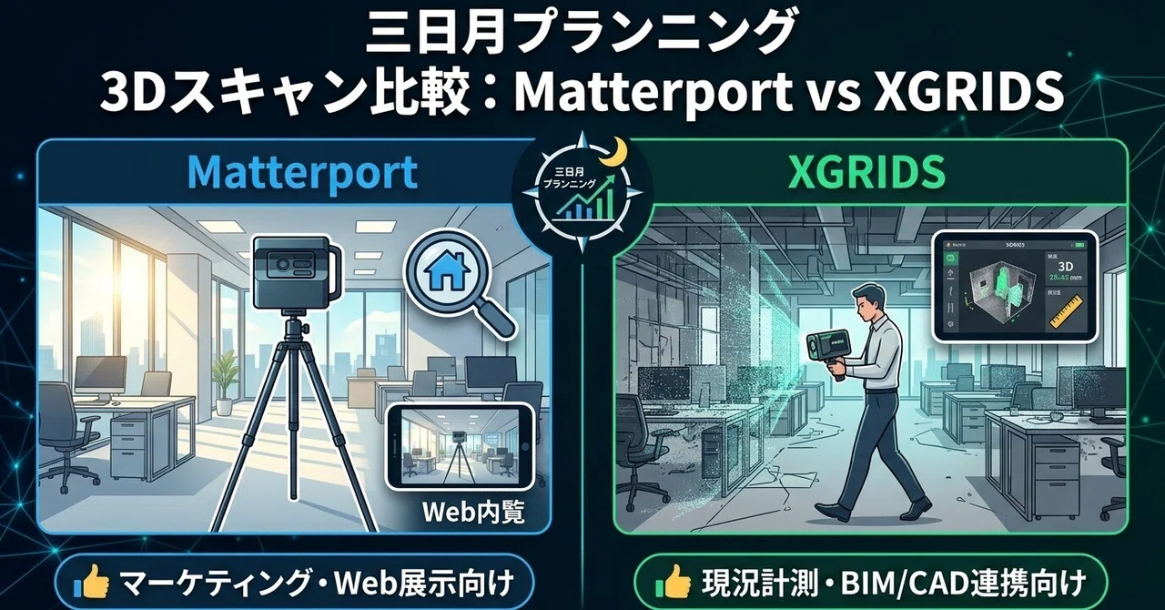 [3D Scan Comparison] Matterport vs XGRIDS! Which should you choose for ...